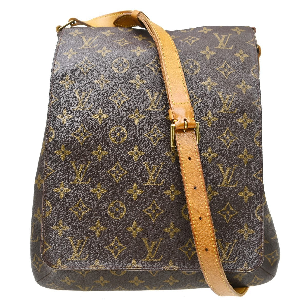 Louis Vuitton Louis Vuitton Musette Salsa Handbag Monogram Canvas Brown Canvas Shoulder Bag Bag (Pre-Loved)