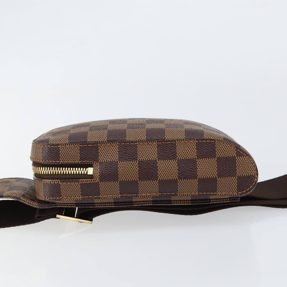 Louis Vuitton Geronimos Waist Bag Damier Brown Canvas Shoulder Bag Bag (Pre-Loved)