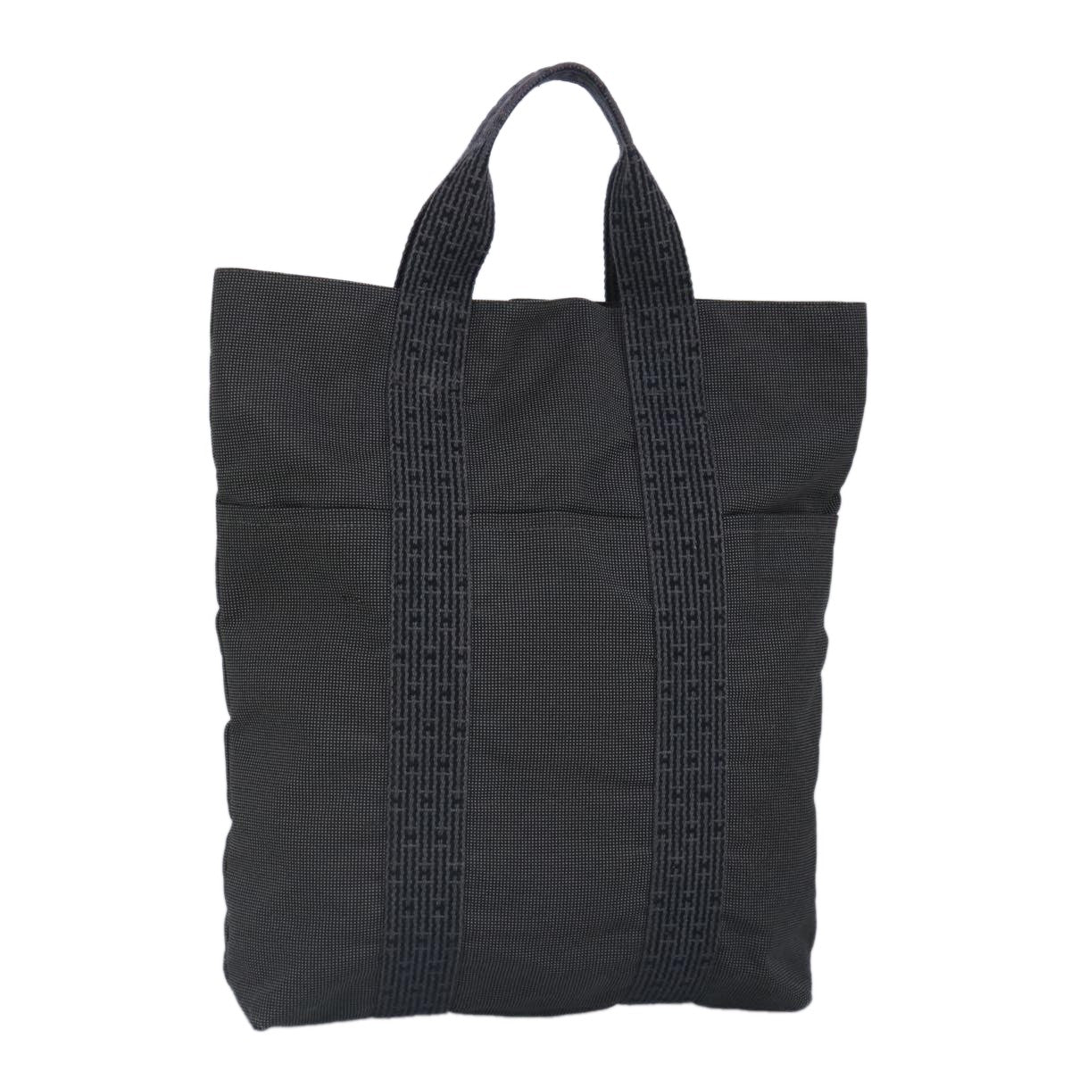 Hermes Fourre-Tout Herline Fourre-Tout Herline Gray Nylon Tote Bag Bag (Authentic Pre-Loved)