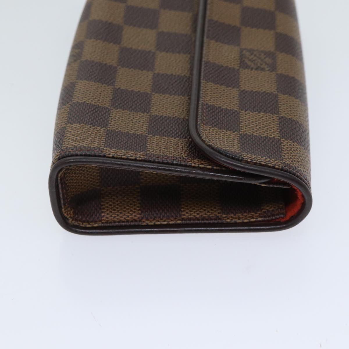 Louis Vuitton Florentine Waist Bag Damier Canvas Brown Canvas Clutche & Pouche Bag (Authentic Pre-Loved)