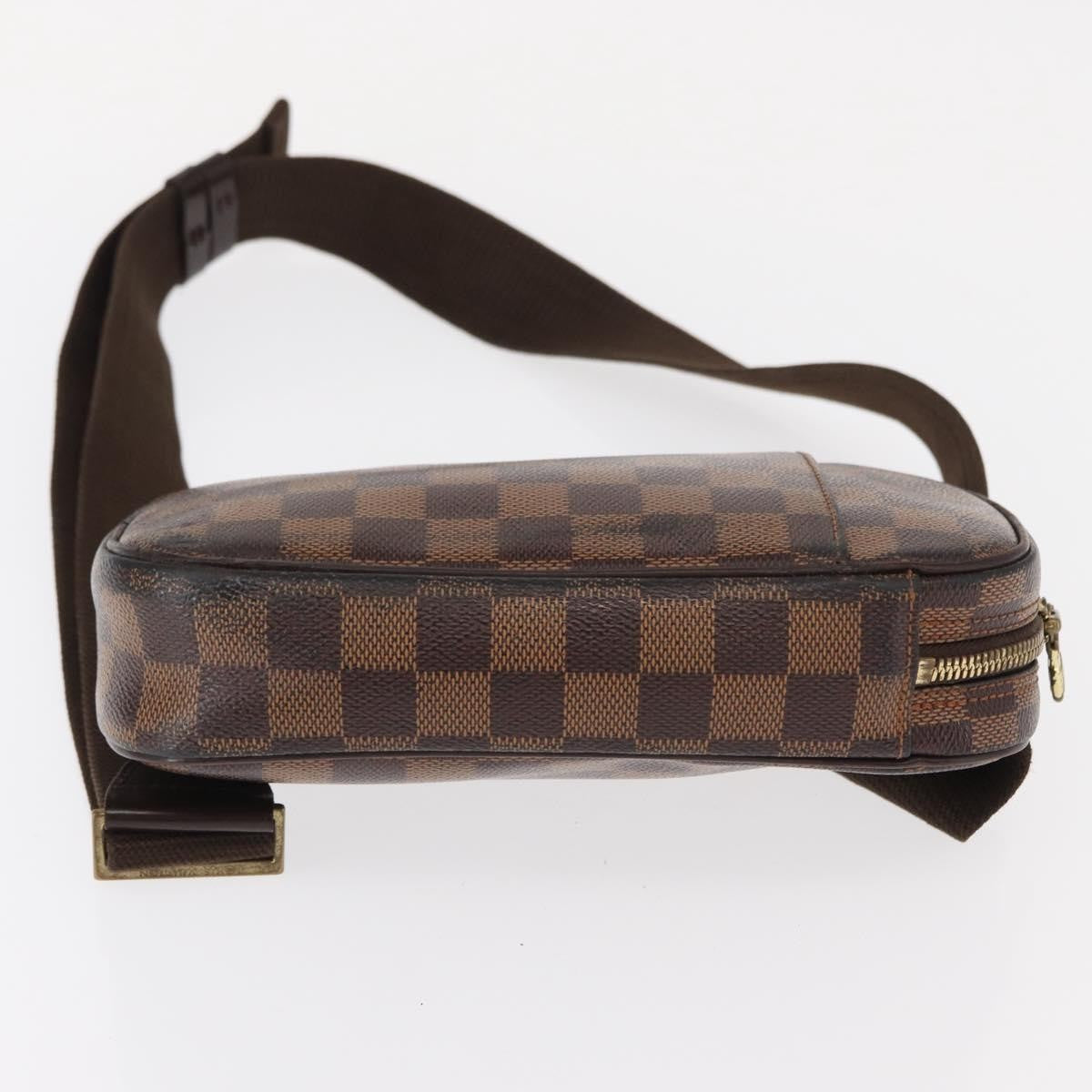 Louis Vuitton Pochette Gange Damier Brown Canvas Clutche & Pouche Bag (Pre-Loved)