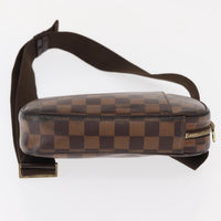 Louis Vuitton Pochette Gange Damier Brown Canvas Clutche & Pouche Bag (Pre-Loved)