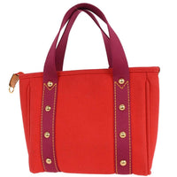 Louis Vuitton Antigua Tote Canvas Red Canvas Tote Bag Bag (Authentic Pre-Loved)