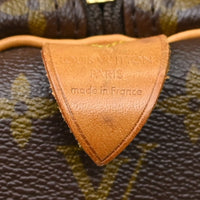 Louis Vuitton Keepall Bag Monogram Canvas Brown Canvas Travel Bag Bag (Pre-Loved)