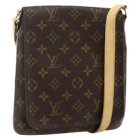 Louis Vuitton Musette Salsa Handbag Monogram Canvas Brown Canvas Shoulder Bag Bag (Authentic Pre-Loved)