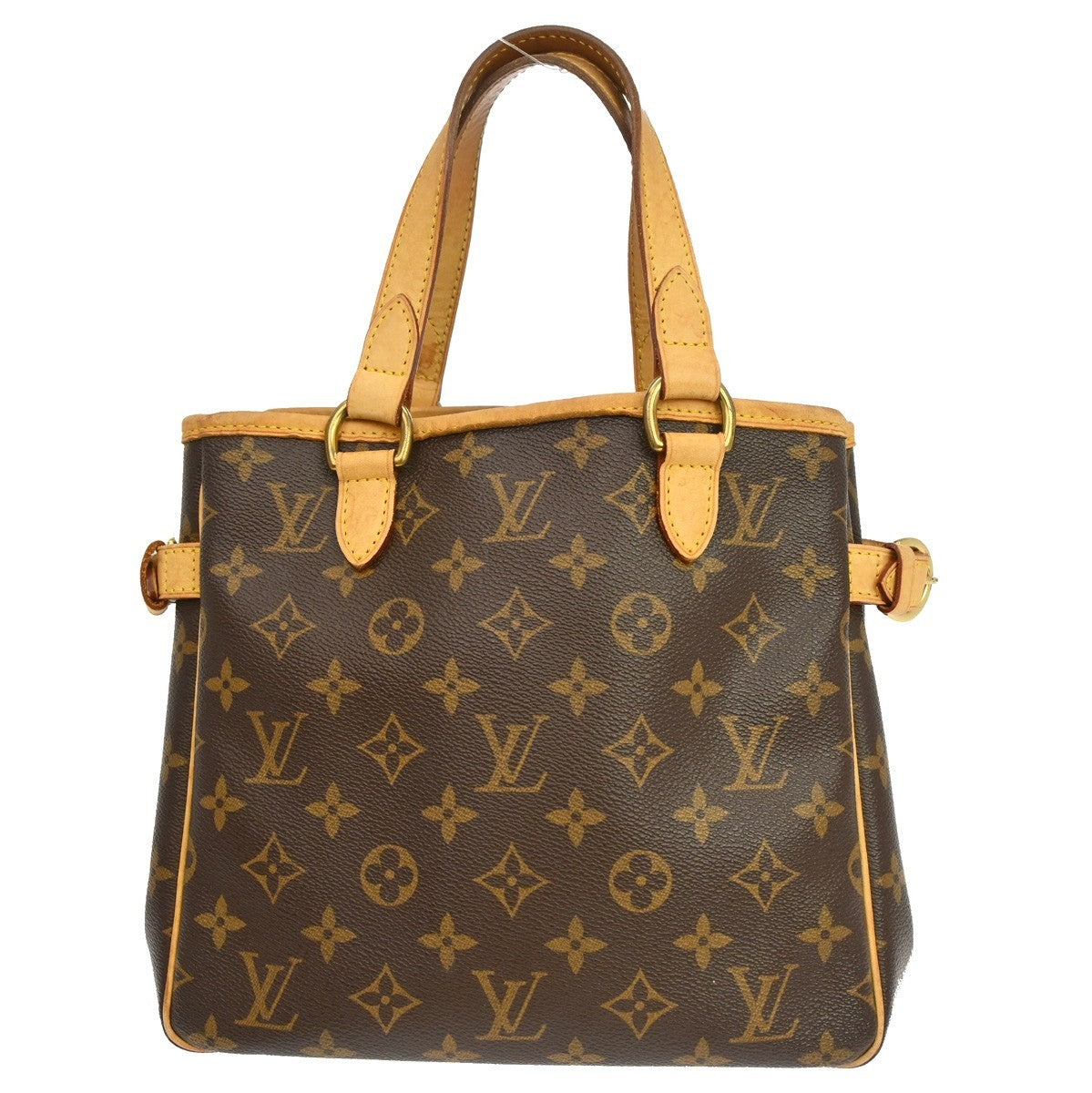 Louis Vuitton Batignolles Handbag Monogram Canvas Brown Canvas Tote Bag Bag (Pre-Loved)
