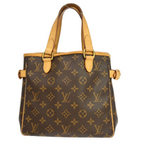 Louis Vuitton Batignolles Handbag Monogram Canvas Brown Canvas Tote Bag Bag (Pre-Loved)