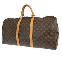 Louis Vuitton Louis Vuitton Keepall Bag Monogram Canvas Brown Canvas Travel Bag Bag (Pre-Loved)
