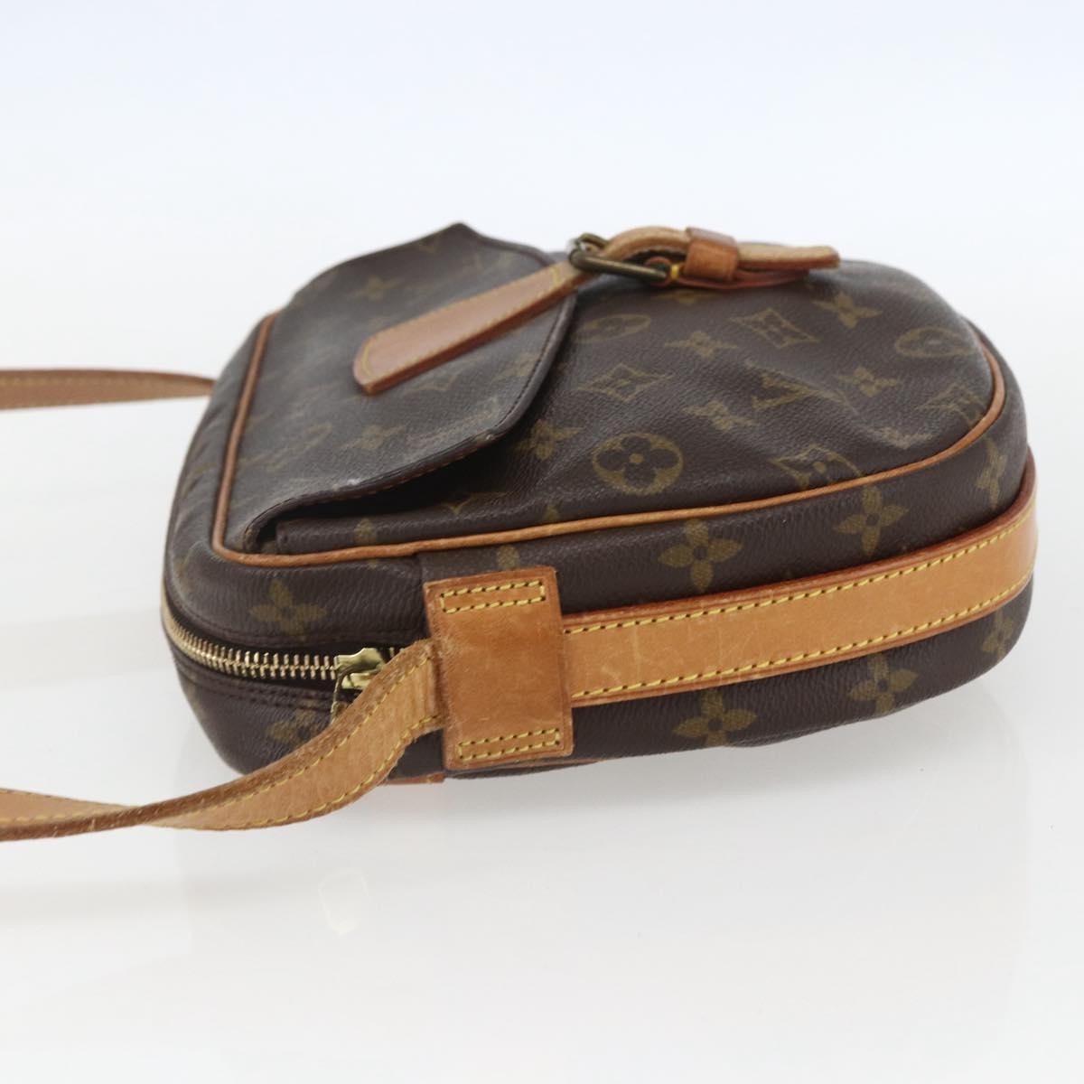 Louis Vuitton Jeune Fille Handbag Monogram Canvas Brown Canvas Shoulder Bag Bag (Pre-Loved)