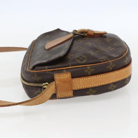 Louis Vuitton Jeune Fille Handbag Monogram Canvas Brown Canvas Shoulder Bag Bag (Pre-Loved)