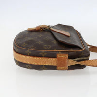 Louis Vuitton Jeune Fille Handbag Monogram Canvas Brown Canvas Shoulder Bag Bag (Pre-Loved)
