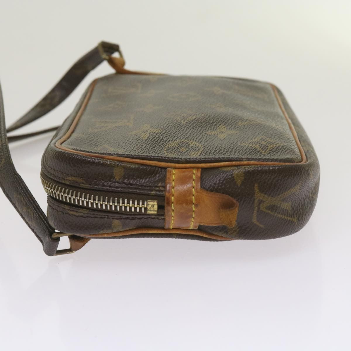 Louis Vuitton Pochette Marly Bandouliere Bag Monogram Canvas Brown Canvas Shoulder Bag Bag (Authentic Pre-Loved)
