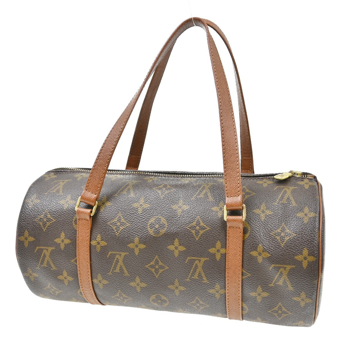 Louis Vuitton Papillon Handbag Monogram Canvas Brown Canvas Handbag (Pre-Loved)