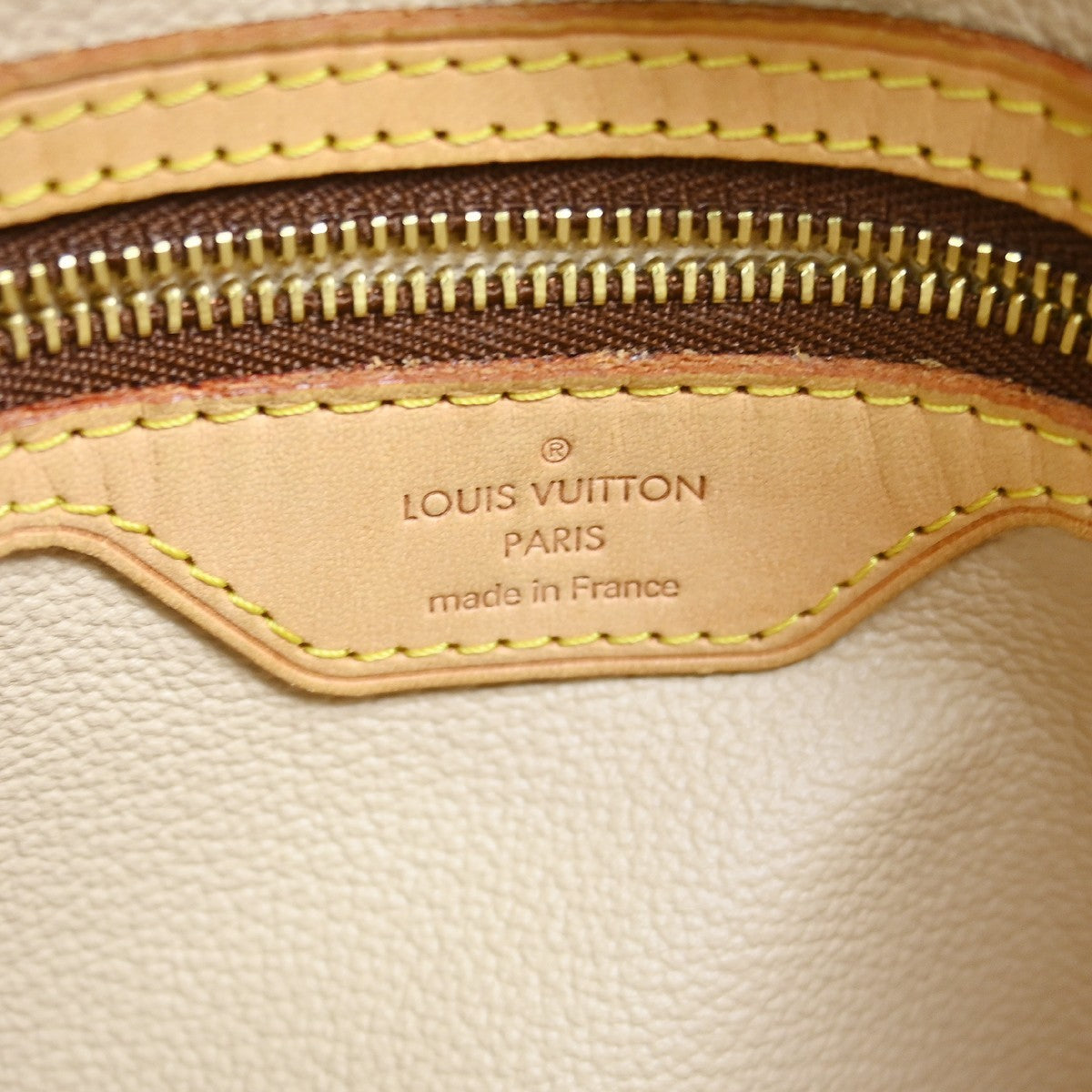 Louis Vuitton Louis Vuitton Petit Bucket Bag Monogram Canvas Brown Canvas Tote Bag Bag (Authentic Pre-Loved)
