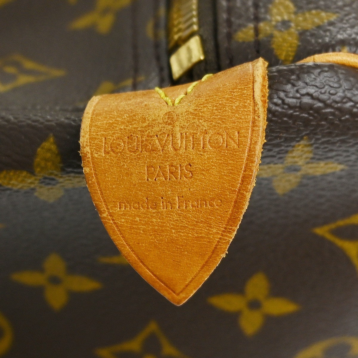 Louis Vuitton Keepall Bag Monogram Canvas Brown Canvas Travel Bag Bag (Pre-Loved)