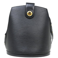Louis Vuitton Louis Vuitton Cluny Shoulder Bag Epi Leather Black Leather Shoulder Bag Bag (Pre-Loved)