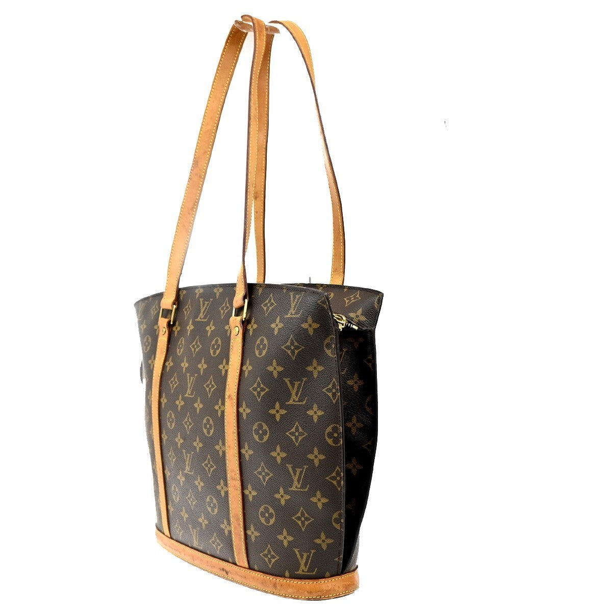 Louis Vuitton Babylone Handbag Monogram Canvas Brown Canvas Shoulder Bag Bag (Pre-Loved)