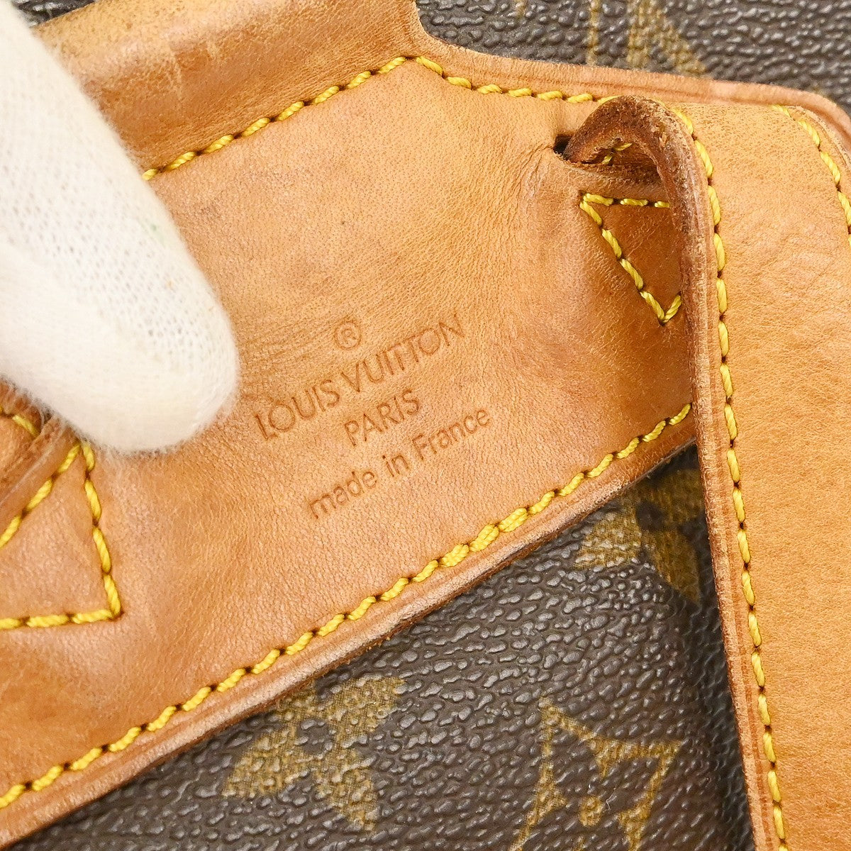 Louis Vuitton Vintage Montsouris Backpack Monogram Canvas Brown Canvas Backpack Bag (Pre-Loved)