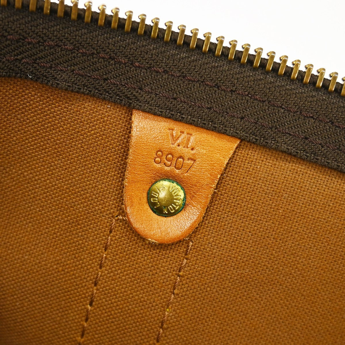 Louis Vuitton Louis Vuitton Keepall Bag Monogram Canvas Brown Canvas Travel Bag Bag (Authentic Pre-Loved)