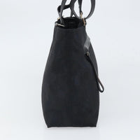 Salvatore Ferragamo Gancini Tote Nylon Black Nylon Tote Bag Bag (Pre-Loved)
