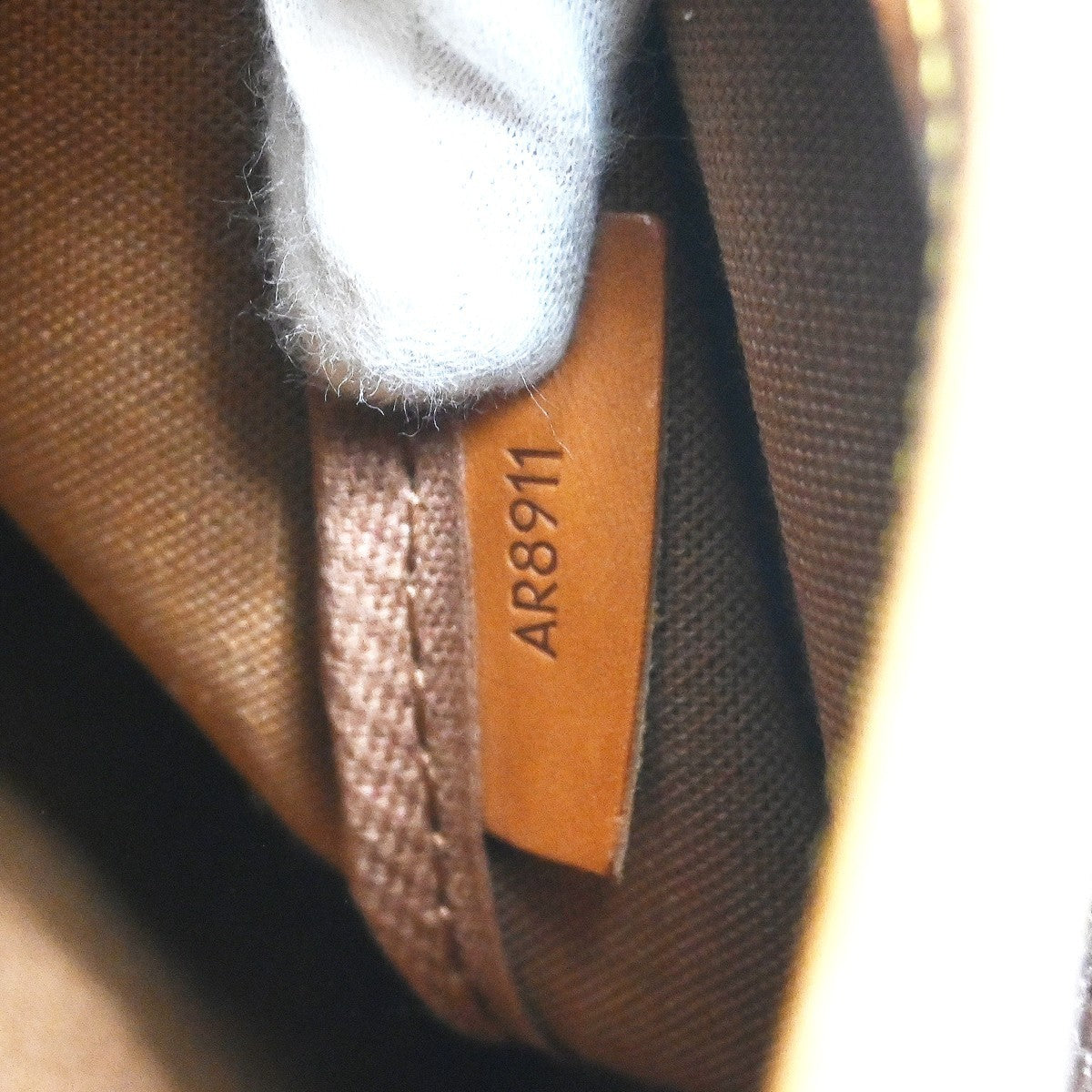 Louis Vuitton Louis Vuitton Saumur Handbag Monogram Canvas Brown Canvas Shoulder Bag Bag (Pre-Loved)