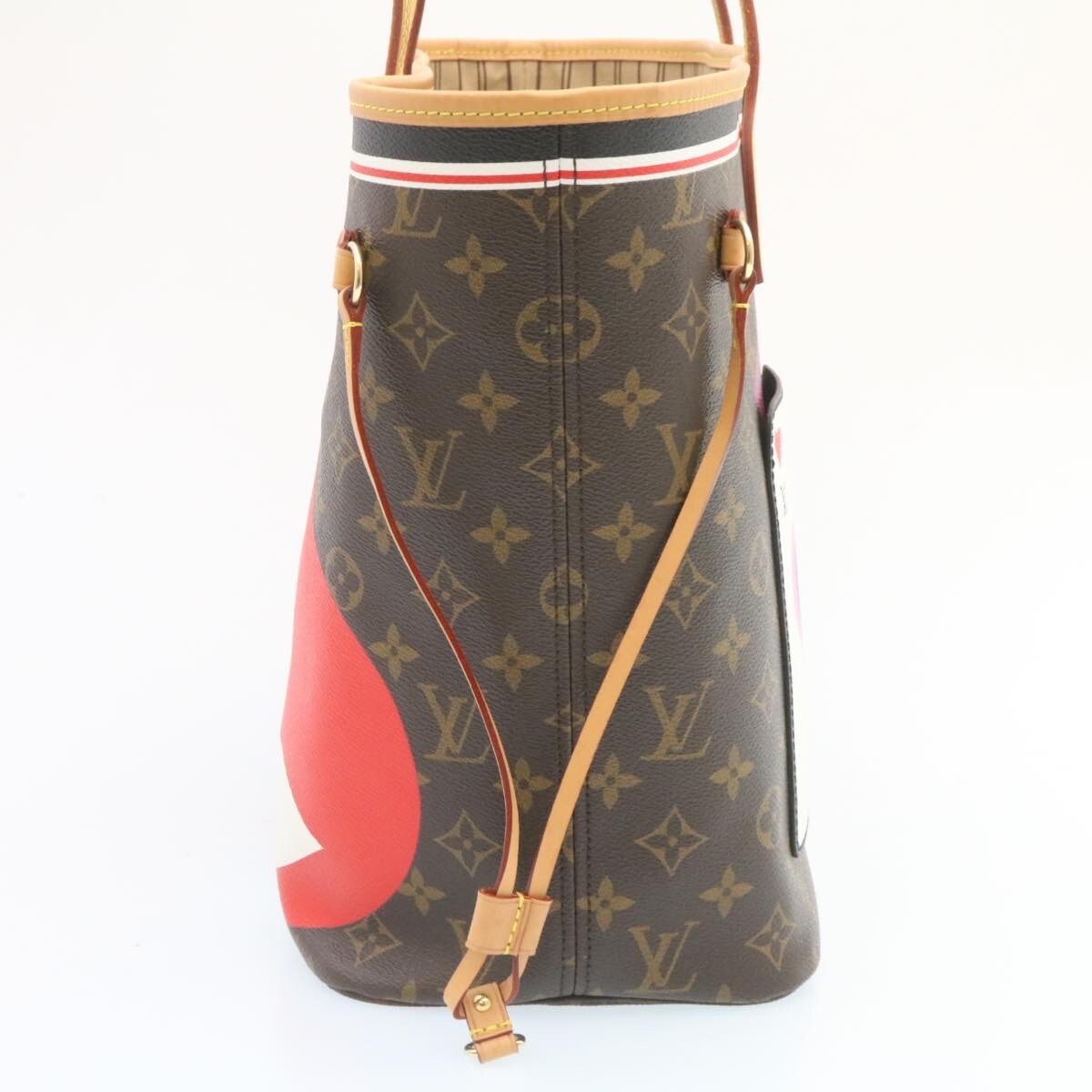 Louis Vuitton Neverfull Nm Tote Limited Edition Game On Monogram Canvas Brown Canvas Tote Bag Bag (Authentic Pre-Loved)