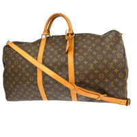 Louis Vuitton Louis Vuitton Keepall Bandouliere Bag Monogram Canvas Brown Canvas Travel Bag Bag (Pre-Loved)
