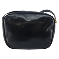 Salvatore Ferragamo Vala Shoulder Bag Leather Navy Leather Shoulder Bag Bag (Authentic Pre-Loved)