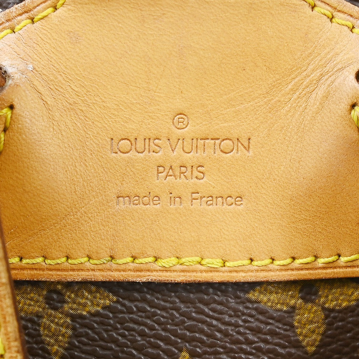 Louis Vuitton Louis Vuitton Vintage Montsouris Backpack Monogram Canvas Brown Canvas Backpack Bag (Pre-Loved)