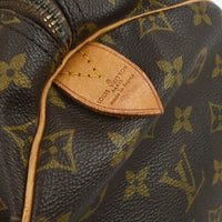 Louis Vuitton Keepall Bag Monogram Canvas Brown Canvas Travel Bag Bag (Pre-Loved)