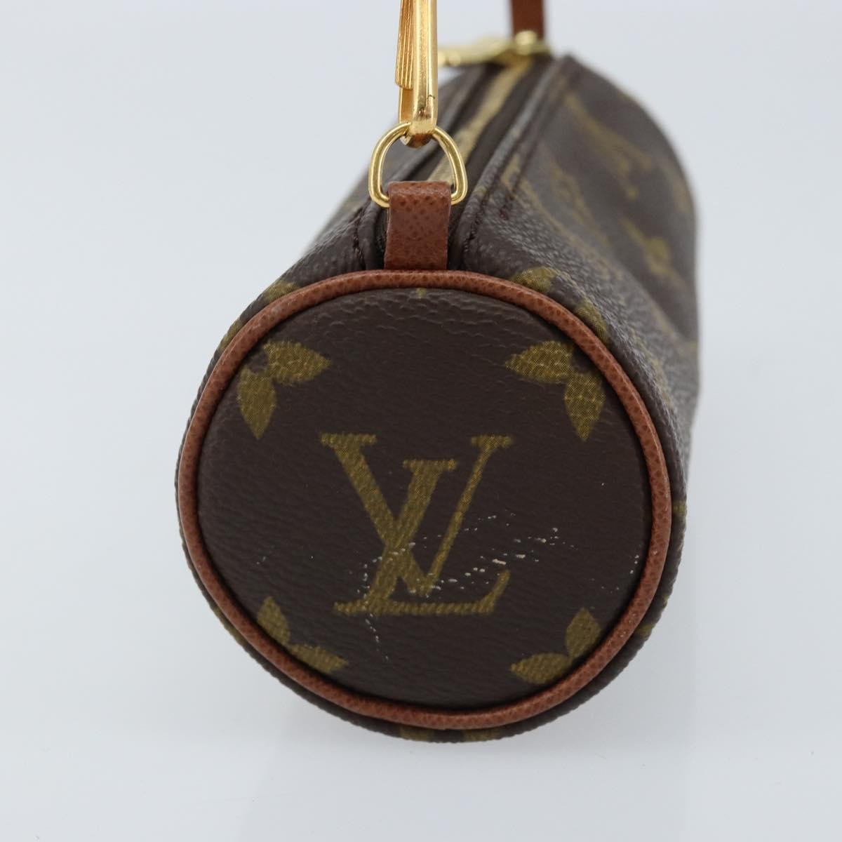 Louis Vuitton Papillon Pochette Monogram Canvas Brown Canvas Clutche & Pouche Bag (Pre-Loved)