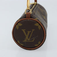 Louis Vuitton Papillon Pochette Monogram Canvas Brown Canvas Clutche & Pouche Bag (Pre-Loved)