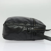 Louis Vuitton Clarkson Messenger Bag Monogram Shadow Leather Black Leather Bag (Authentic Pre-Loved)