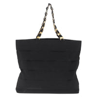 Salvatore Ferragamo Salvatore Ferragamo Vala Tote Canvas Black Canvas Tote Bag Bag (Pre-Loved)