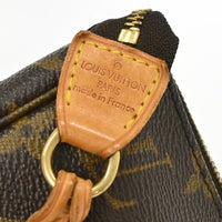 Louis Vuitton Pochette Accessoires Nm Monogram Canvas Brown Canvas Clutche & Pouche Bag (Authentic Pre-Loved)