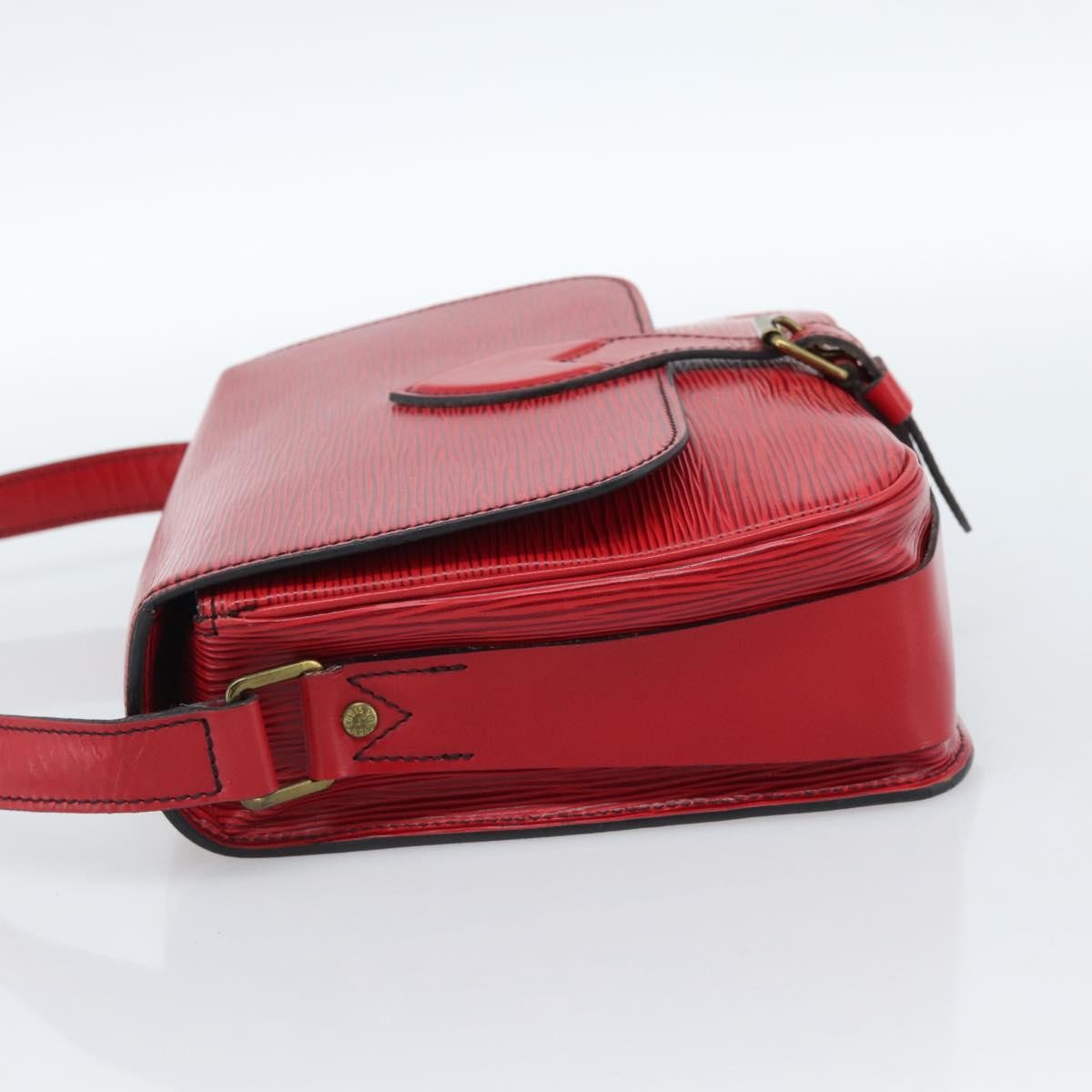 Louis Vuitton Louis Vuitton Cartouchiere Handbag Epi Leather Red Leather Shoulder Bag Bag (Authentic Pre-Loved)