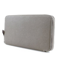 Hermes Azap Zip Around Wallet Epsom Beige Leather Wallets Accessory (Authentic Pre-Loved)