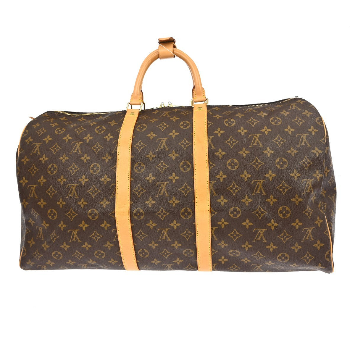 Louis Vuitton Louis Vuitton Keepall Bag Monogram Canvas Brown Canvas Travel Bag Bag (Pre-Loved)