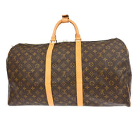 Louis Vuitton Louis Vuitton Keepall Bag Monogram Canvas Brown Canvas Travel Bag Bag (Pre-Loved)