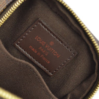 Louis Vuitton Etui Okapi Camera Case Damier Brown Canvas Clutche & Pouche Bag (Authentic Pre-Loved)