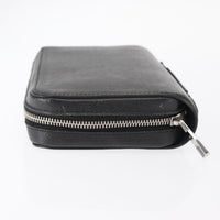 Louis Vuitton Zippy Xl Taiga Leather Black Leather Wallets Accessory (Authentic Pre-Loved)