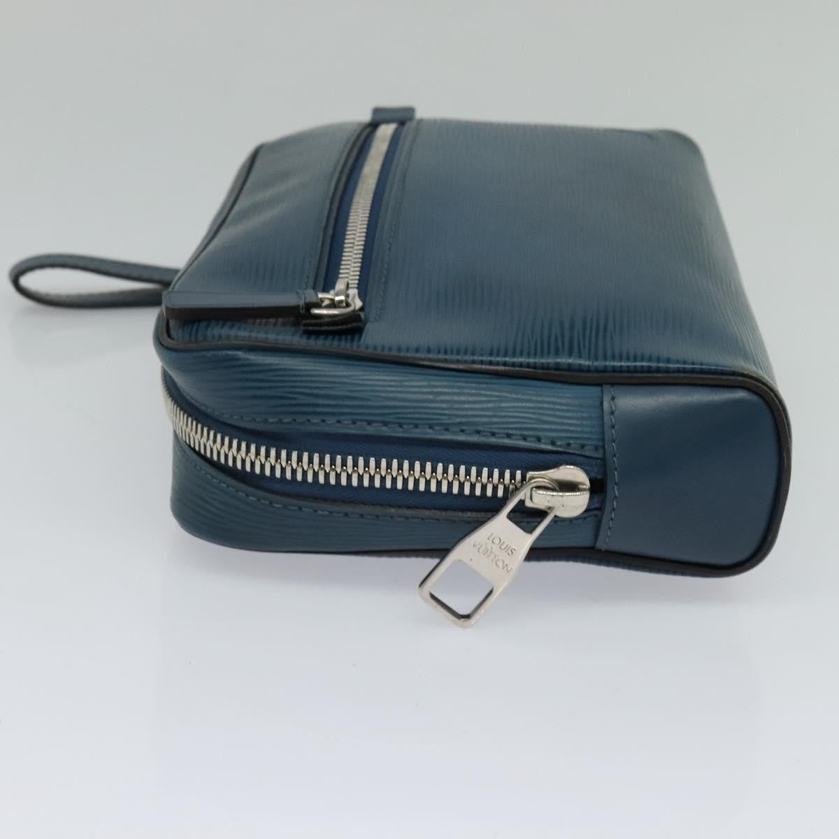 Louis Vuitton Neo Hoche Clutch Epi Leather Blue Leather Clutche & Pouche Bag (Authentic Pre-Loved)
