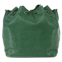 Louis Vuitton Petit Noe Handbag Epi Leather Green Leather Shoulder Bag Bag (Authentic Pre-Loved)