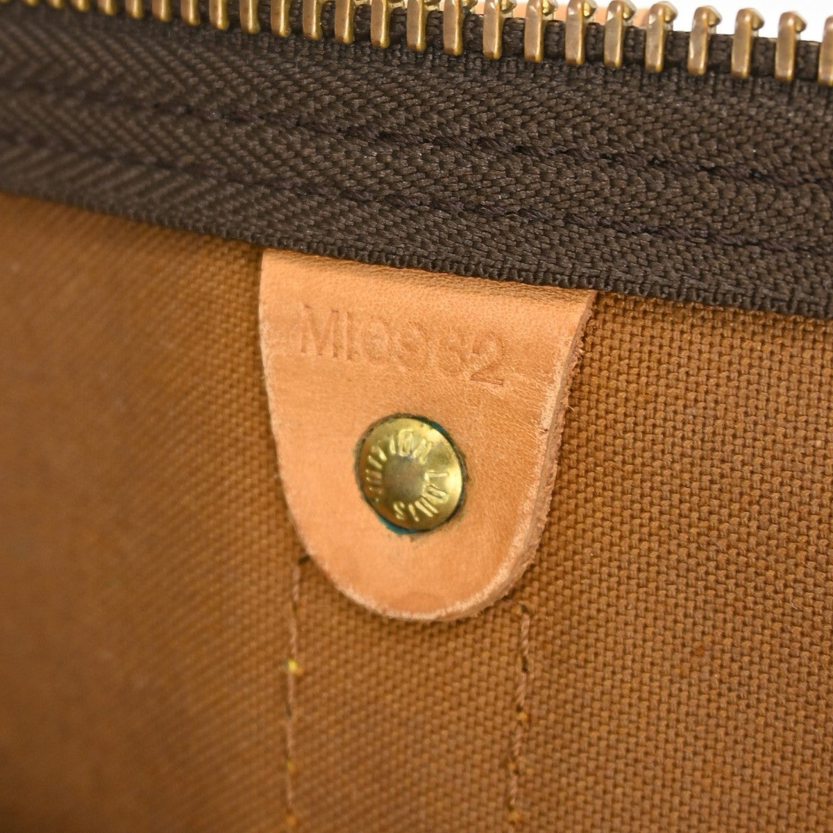 Louis Vuitton Louis Vuitton Keepall Bag Monogram Canvas Brown Canvas Travel Bag Bag (Pre-Loved)