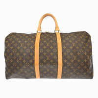Louis Vuitton Louis Vuitton Keepall Bag Monogram Canvas Brown Canvas Travel Bag Bag (Pre-Loved)