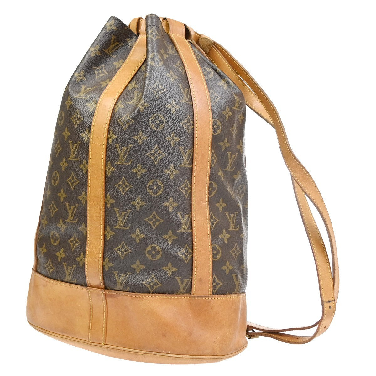 Louis Vuitton Louis Vuitton Randonnee Backpack Monogram Canvas Brown Canvas Backpack Bag (Pre-Loved)