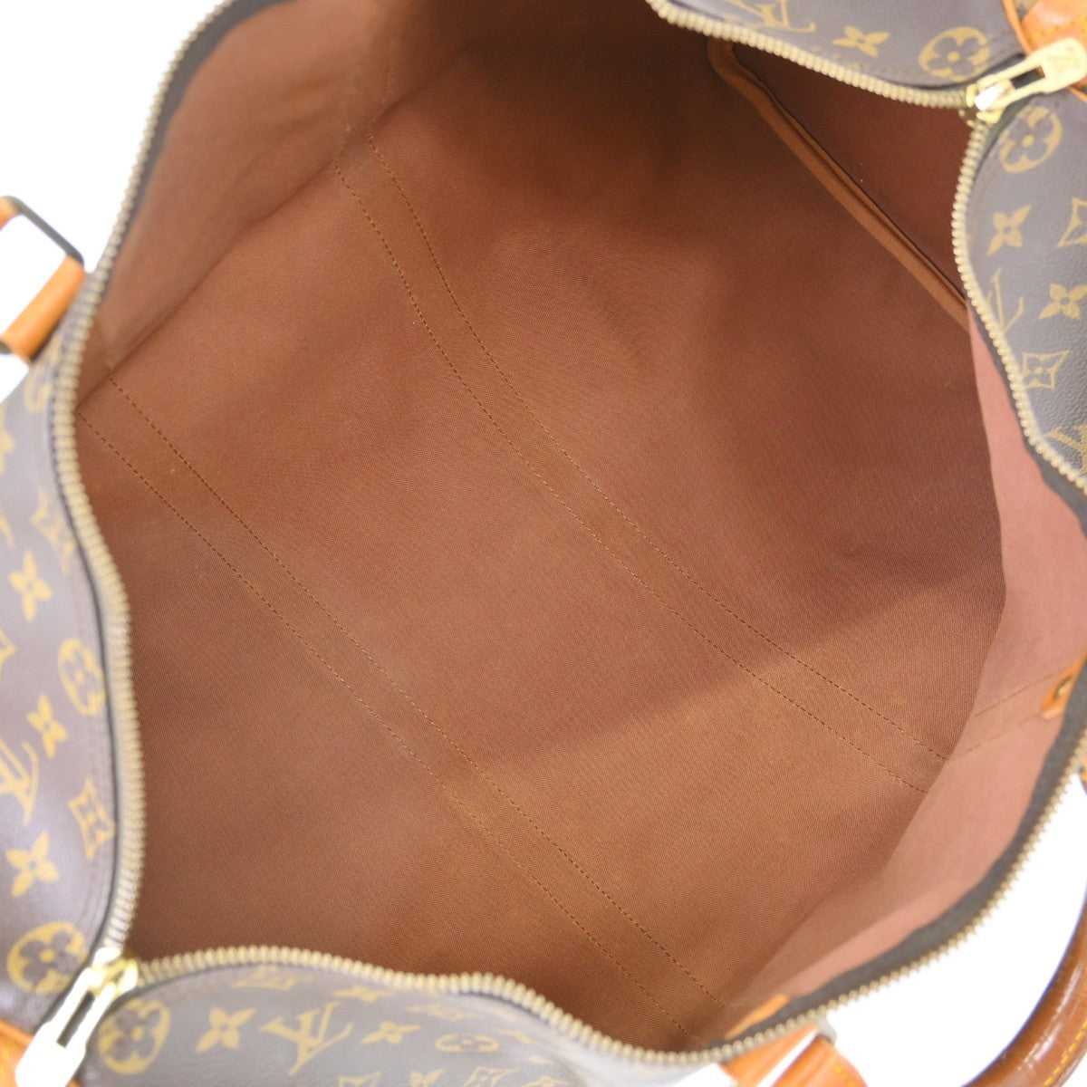 Louis Vuitton Louis Vuitton Keepall Bag Monogram Canvas Brown Canvas Travel Bag Bag (Authentic Pre-Loved)