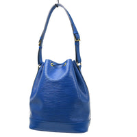 Louis Vuitton Noe Handbag Epi Leather Blue Leather Shoulder Bag Bag (Authentic Pre-Loved)