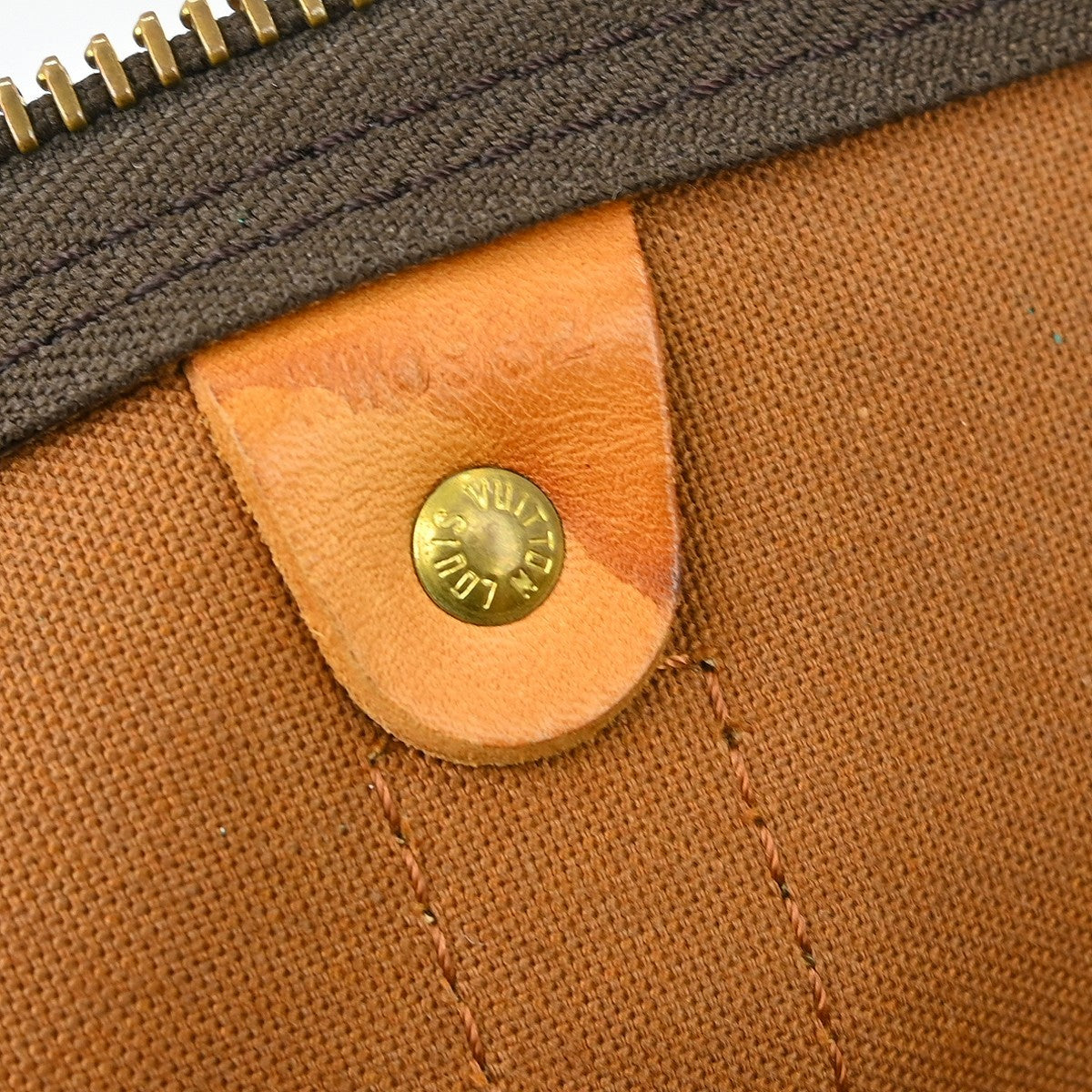 Louis Vuitton Louis Vuitton Keepall Bag Monogram Canvas Brown Canvas Travel Bag Bag (Authentic Pre-Loved)
