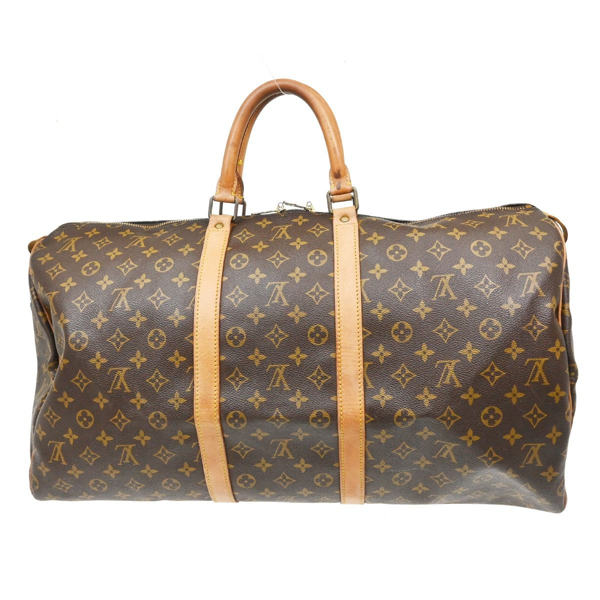 Louis Vuitton Louis Vuitton Keepall Bag Monogram Canvas Brown Canvas Travel Bag Bag (Authentic Pre-Loved)